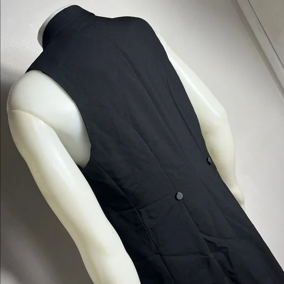 After Six Black Vest With Tails - Picture 8 of 10